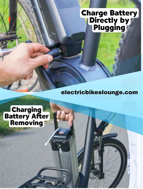 electric bike charging instructions